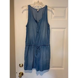Denim Romper